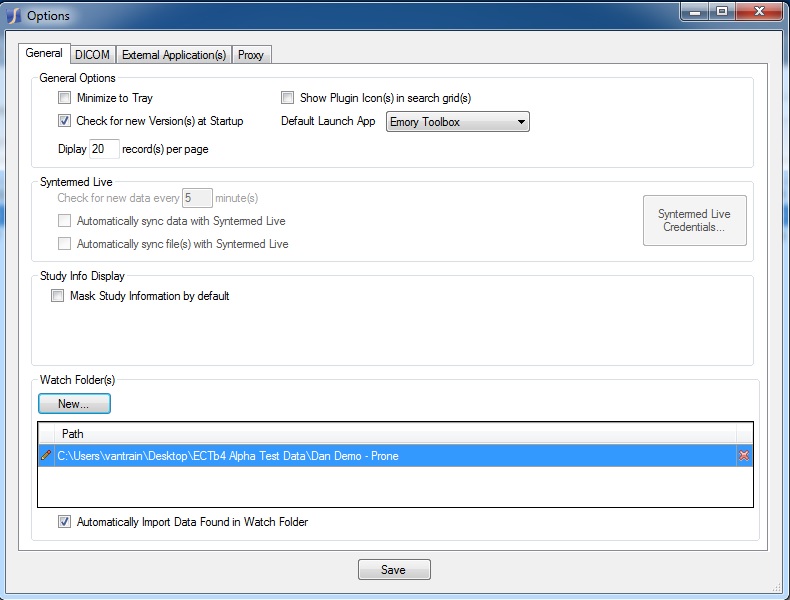 Each watch folder can have associated Tags